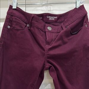 Women's Burgundy Jeans